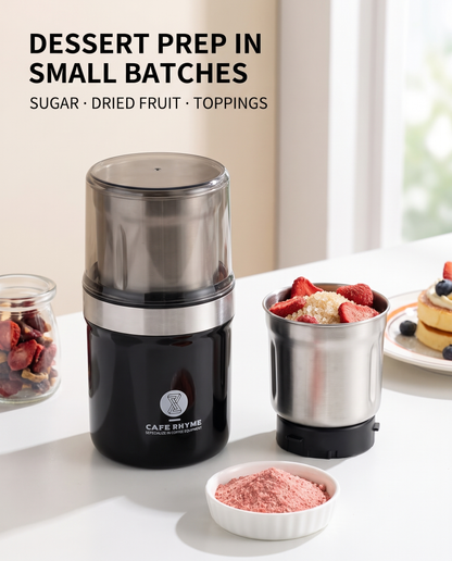 Compact Electric Coffee Bean Grinder