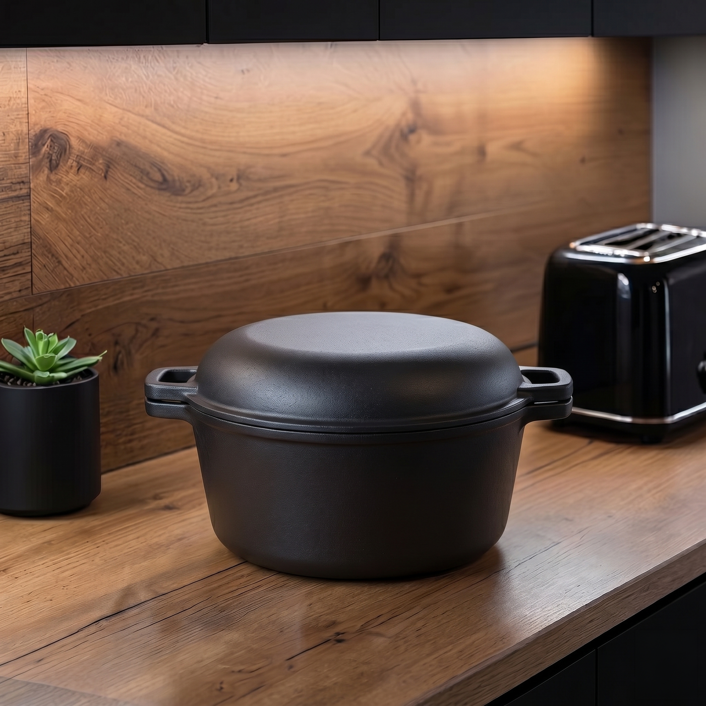 Pre-Seasoned Cast Iron Dutch Oven