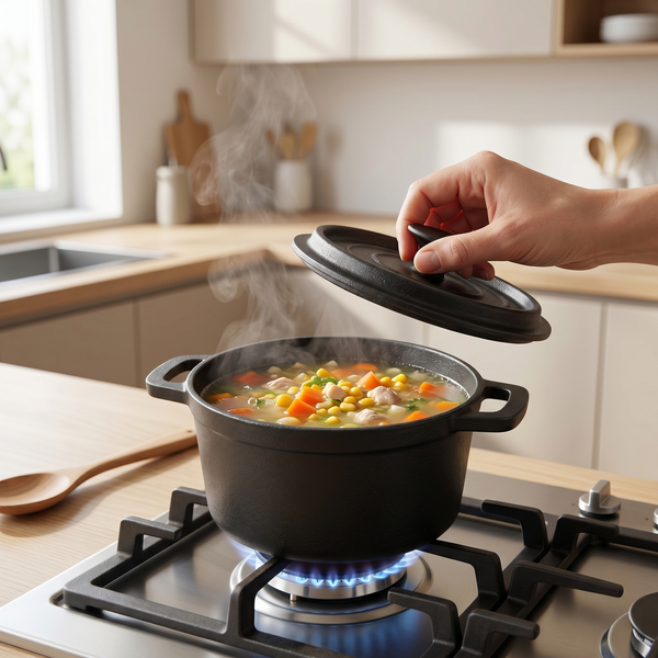 Wudy Kitchen — Cast Iron Milk Pot