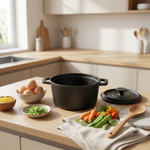 Wudy Kitchen — Cast Iron Milk Pot
