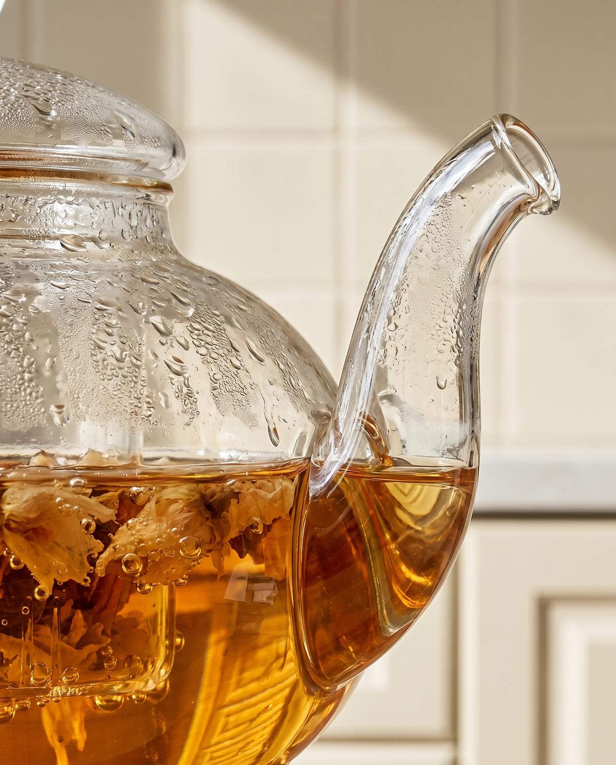 Borosilicate Glass Tea Set with Infuser