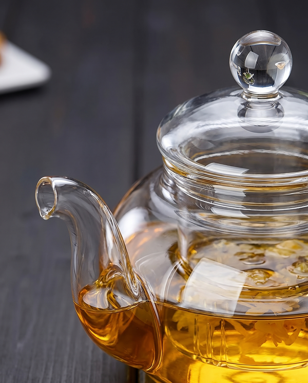 Borosilicate Glass Tea Set with Infuser