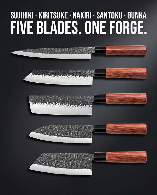 Hammered Chef Knife