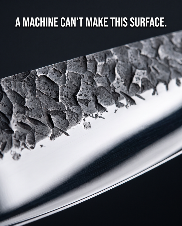 Hammered Chef Knife