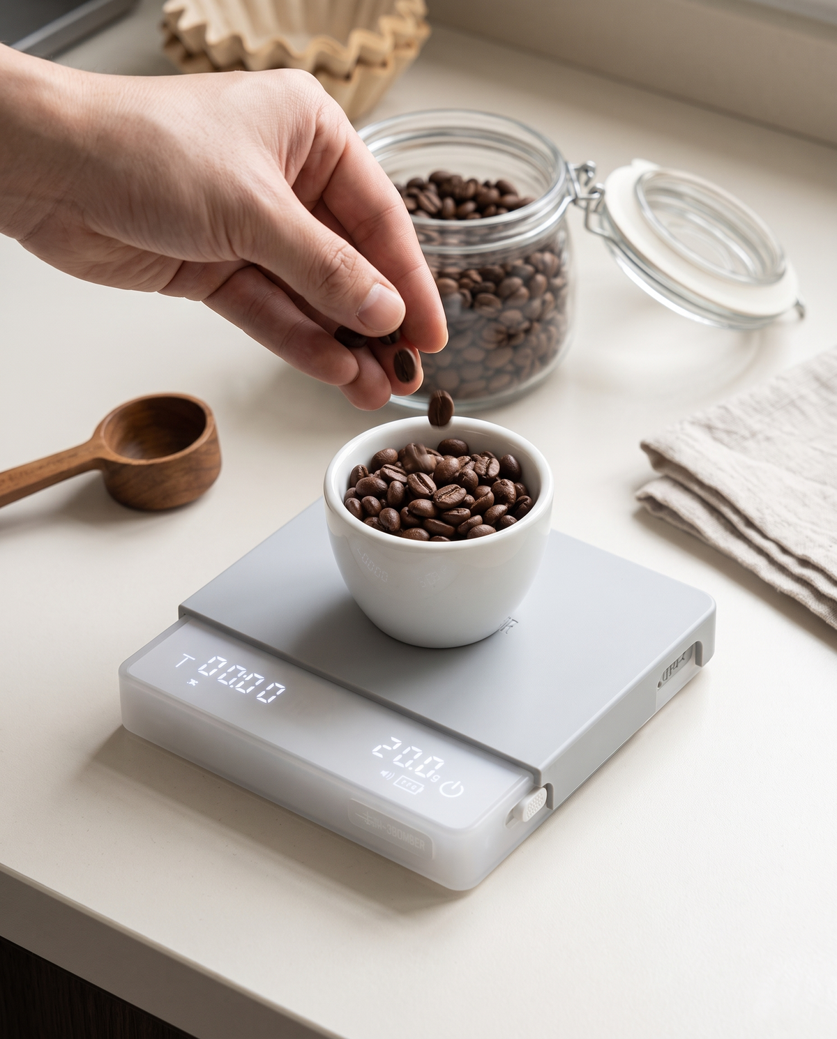 Pro Rechargeable Digital Coffee Scale