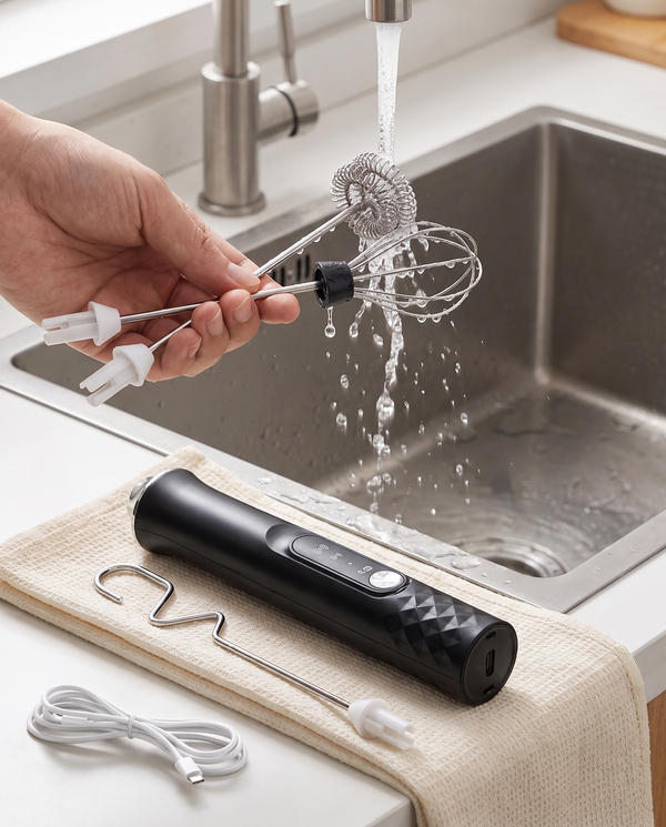 Milk Frother Wand · Rechargeable — Wudy Kitchen, image 9
