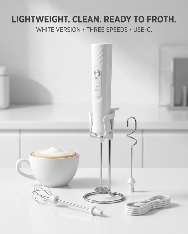 Milk Frother Wand · Rechargeable — Wudy Kitchen, image 10