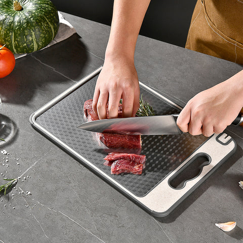 Stainless Steel Double-sided Cutting Board Household