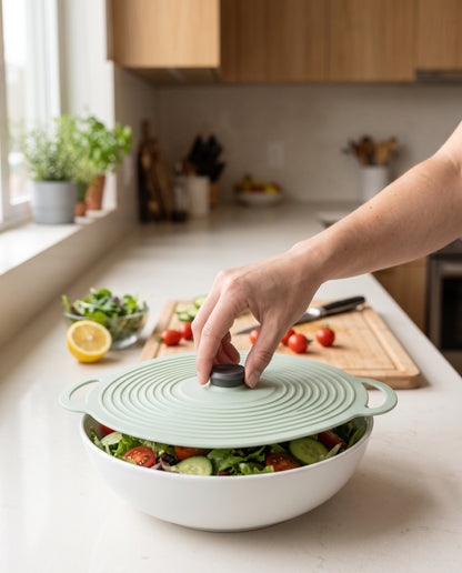 Silicone Suction Lids – Set of Pastel Bowl & Pot Covers