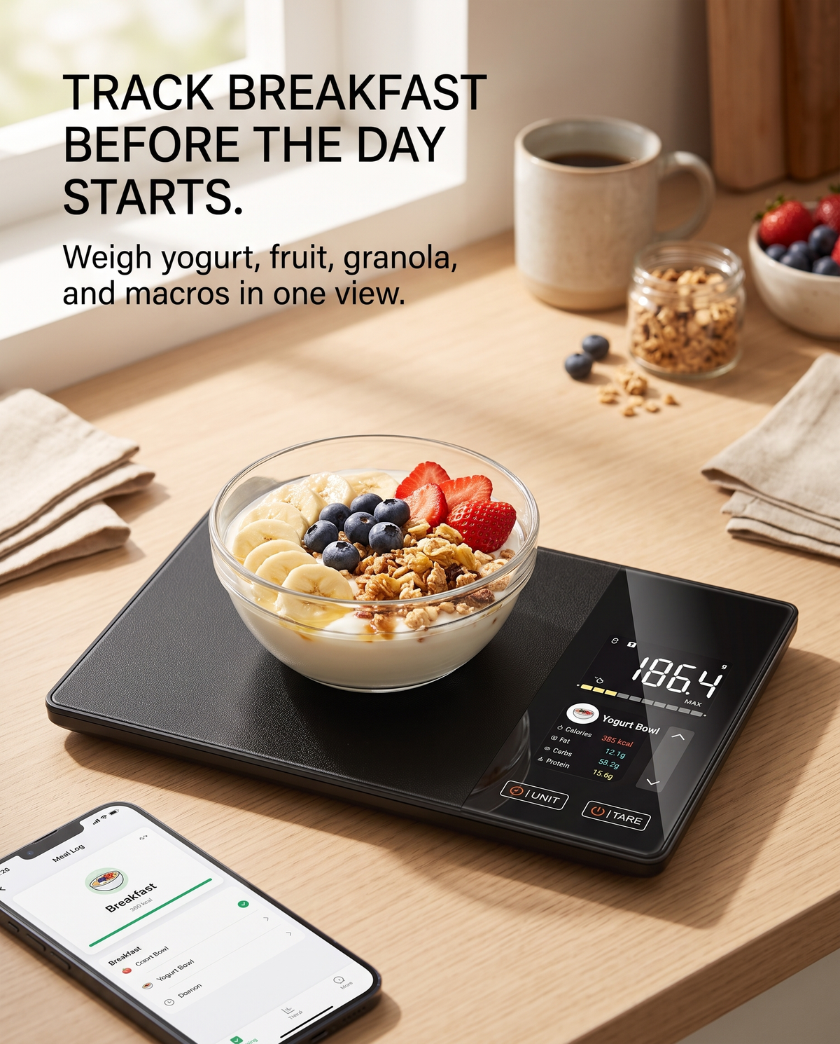 Smart Kitchen Scale — Wudy Kitchen, image 3