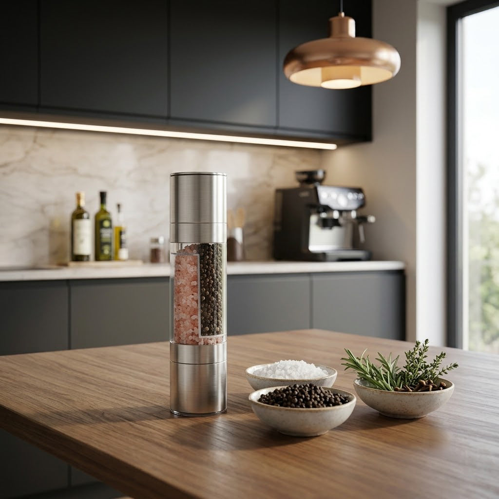 Even Grind Salt & Pepper Grinder · 2-in-1
