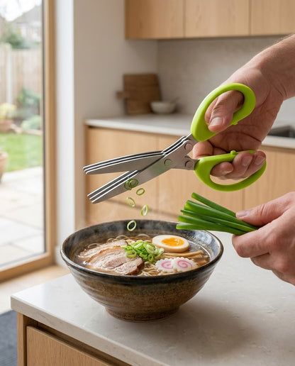 Multi-Blade Herb Scissors
