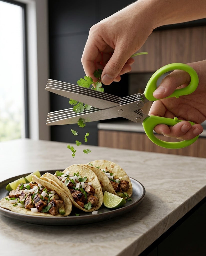 Multi-Blade Herb Scissors