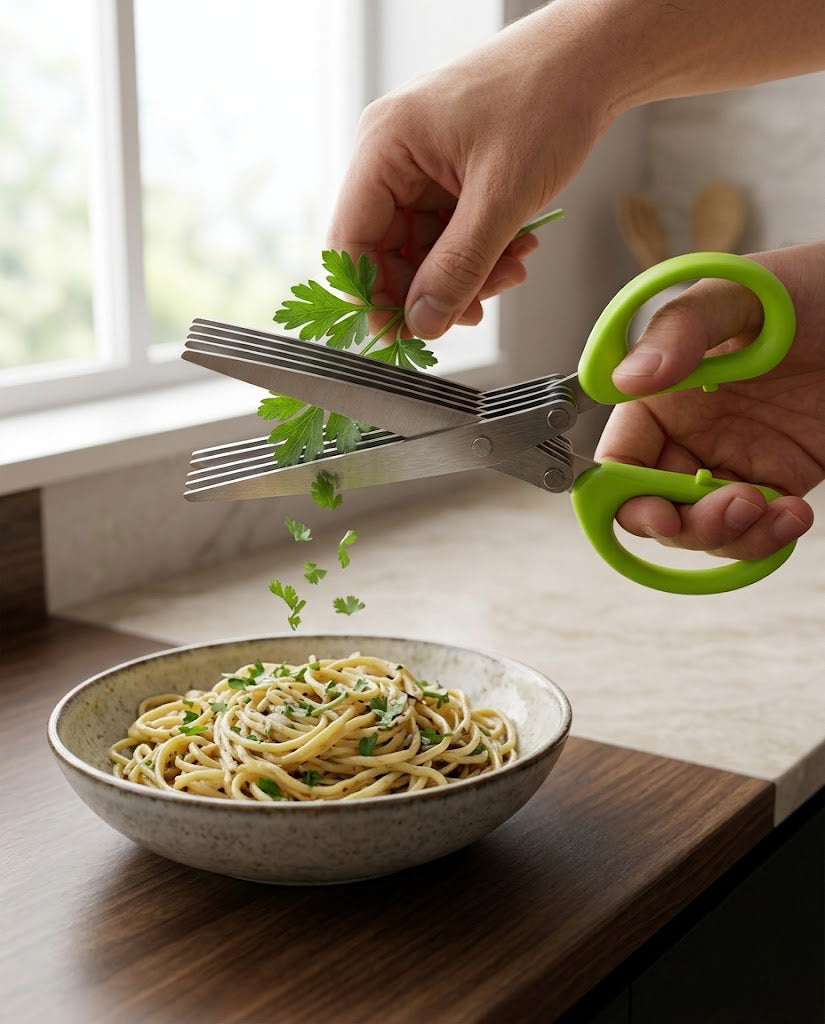 Multi-Blade Herb Scissors