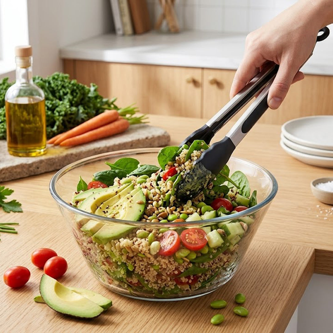 Heat Resistant Silicone Tongs — Wudy Kitchen, image 6