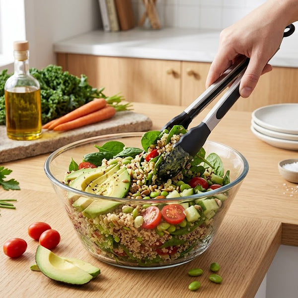 Heat Resistant Silicone Tongs