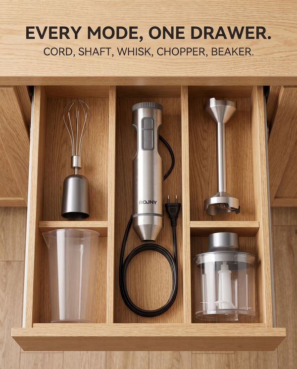 Hand Immersion Blender Set · 700 ml — Wudy Kitchen, image 6