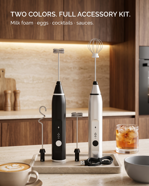 Portable Electric Frother · 22 cm