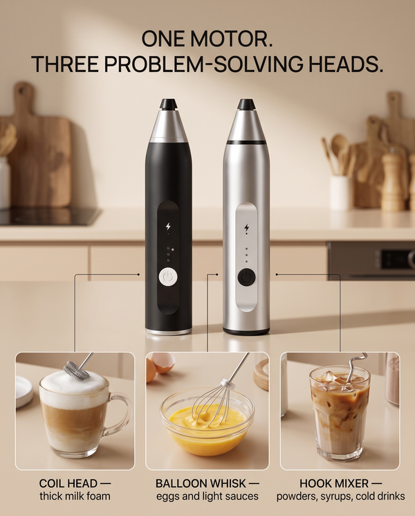 Portable Electric Frother · 22 cm — Wudy Kitchen, image 4