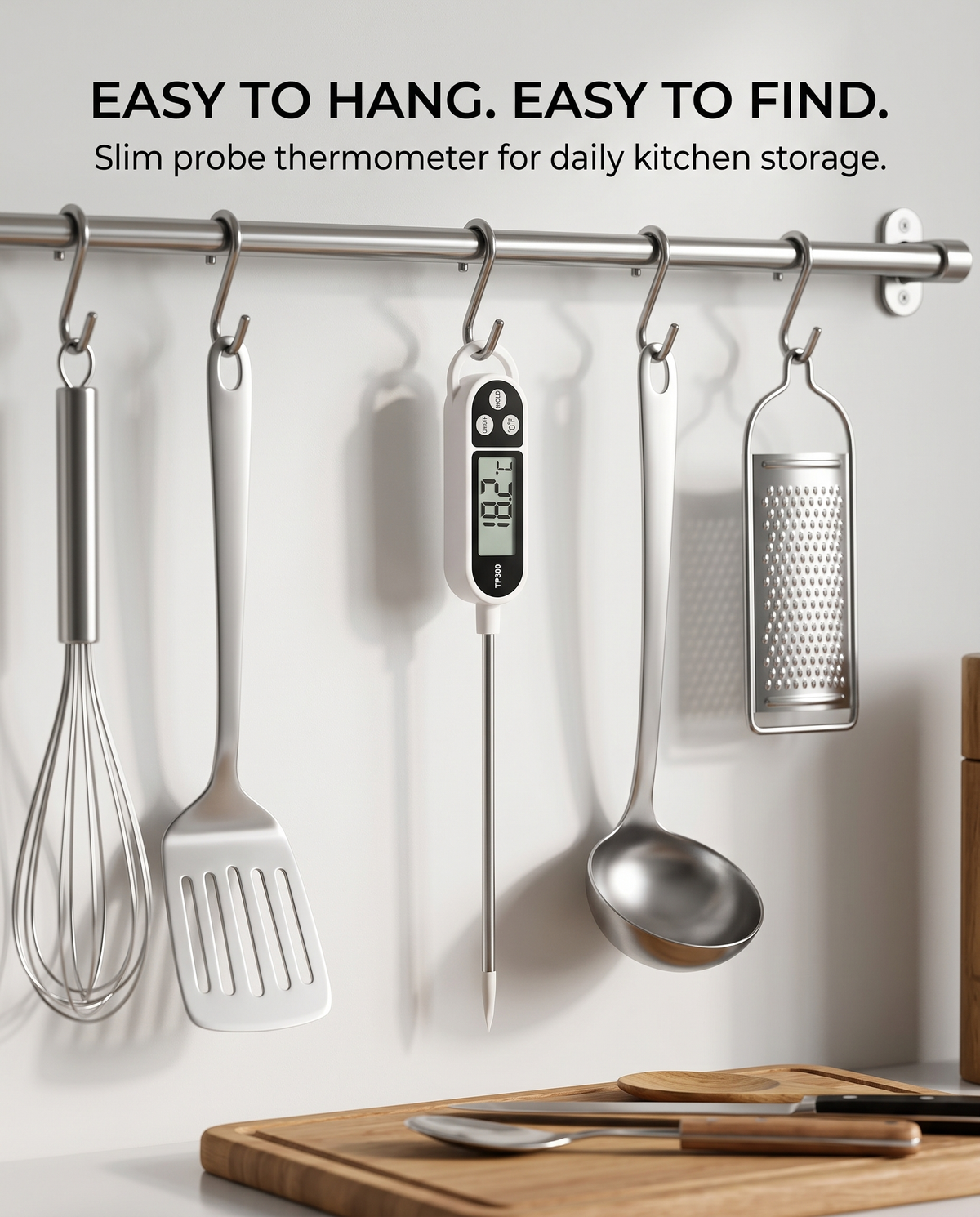 Hang it where you cook