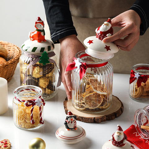 Decorative Storage Jar – Airtight Glass