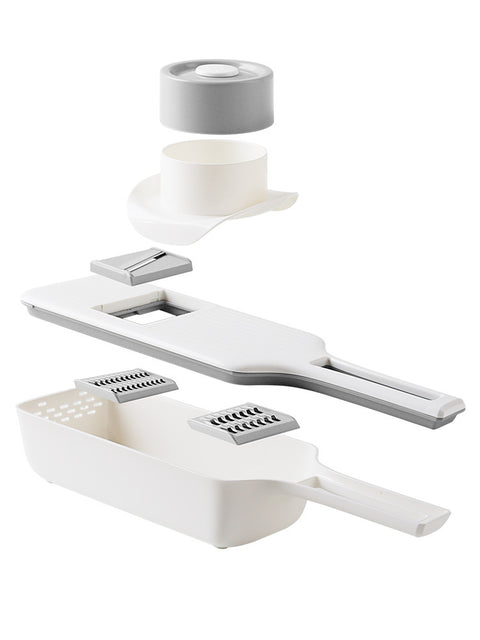 Stainless Steel Vegetable Cutter with Washing Basket