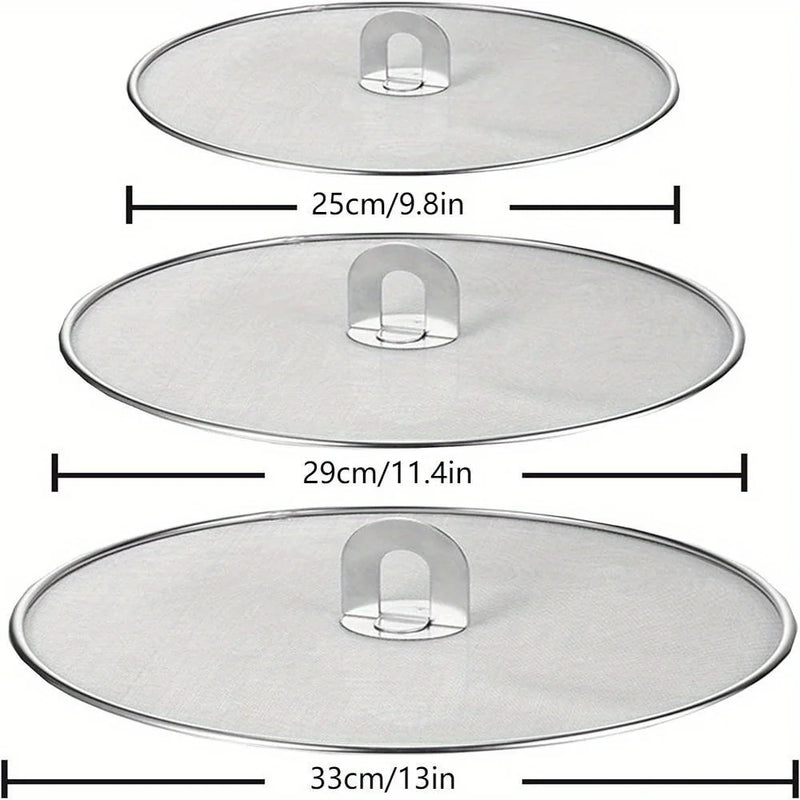 3Pcs Splatter Screen Set