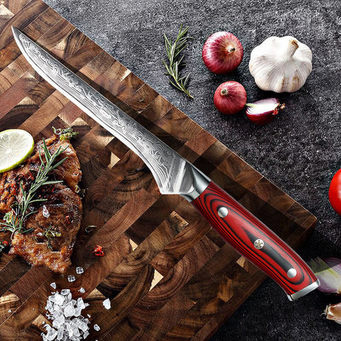 Damascus Steel Chef Knife - Wudy Kitchen