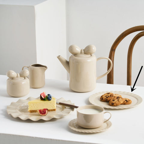 Modern Nordic Porcelain Tea & Serveware Collection