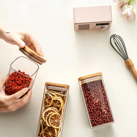 Glass Storage Jar-Spices & Dried Fruits