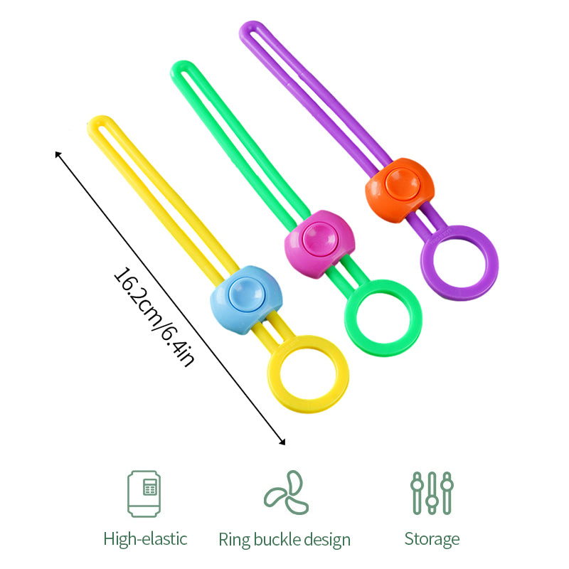 Silicone Bag Sealing Straps Set