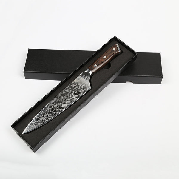 Wudy Kitchen — Damascus Pattern Chef Knife