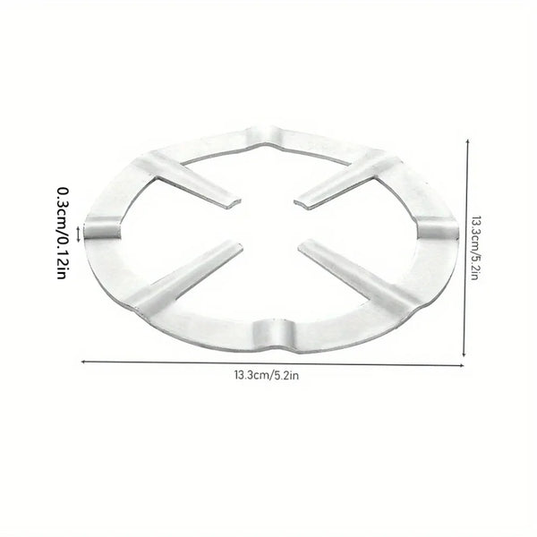 Stainless Steel Hob Multifunctional High Temperature Resistant Rugged Moka Pot Hob Coffee Pot Heating Rack Kitchen Accessories
