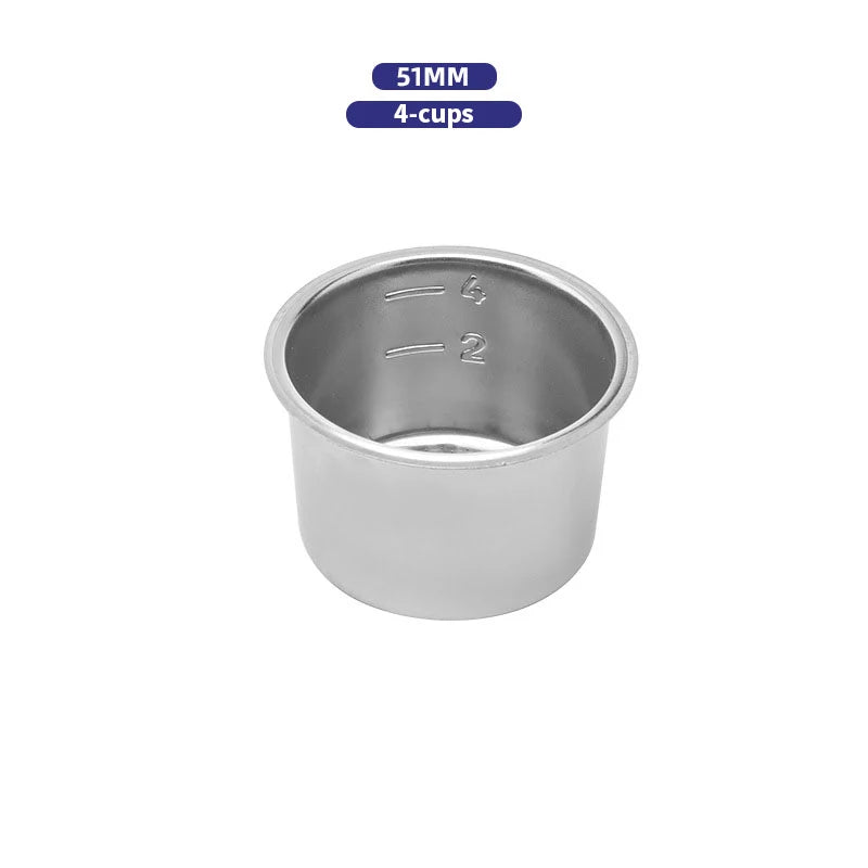 Stainless Steel Portafilter Basket — 51 / 54 / 58 mm — Wudy Kitchen, image 12