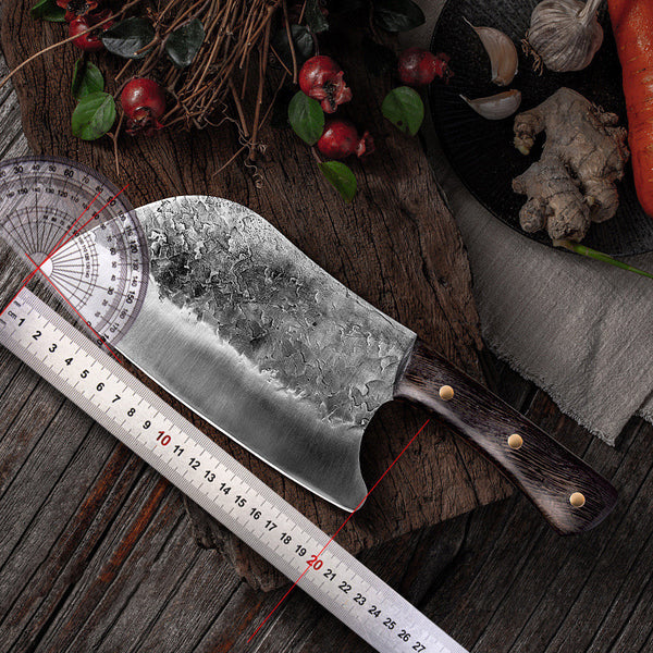 Wudy Kitchen — Wudy Forged Cleaver | Stainless Steel Butcher Knife
