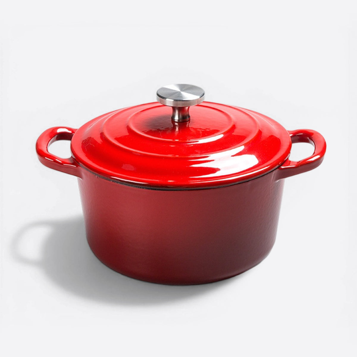 One-Pot Enameled Cast Iron Pot · 24 cm