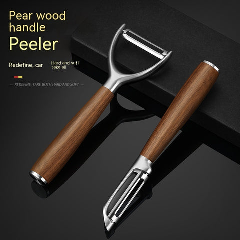 Rosewood Handle Peeler – 304 Stainless Steel