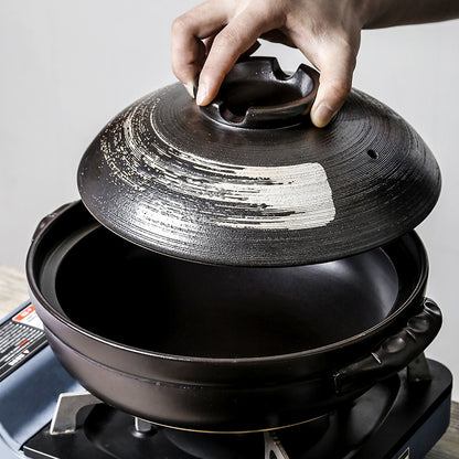 Wudy Ceramic Hot Pot | Heat-Resistant Cooking Pot