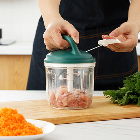 Modern Manual Pull Chopper – Compact Multi-Functional Kitchen Cutter