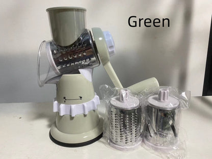 Modern Multi-Functional Manual Chopper | 3-Blade Kitchen Slicer