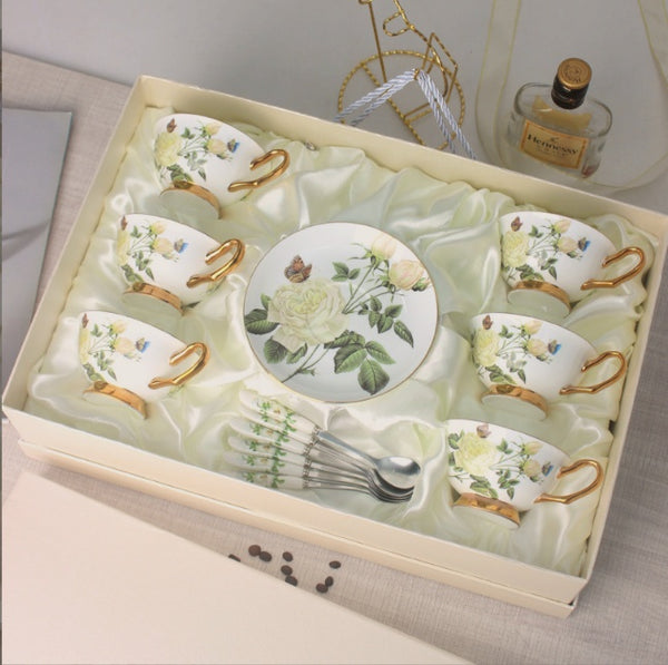 White Floral Porcelain Set — Wudy Kitchen, image 4
