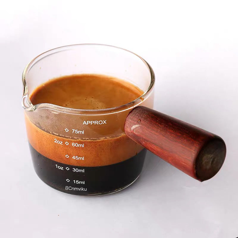 Wooden Handle Espresso Measure
