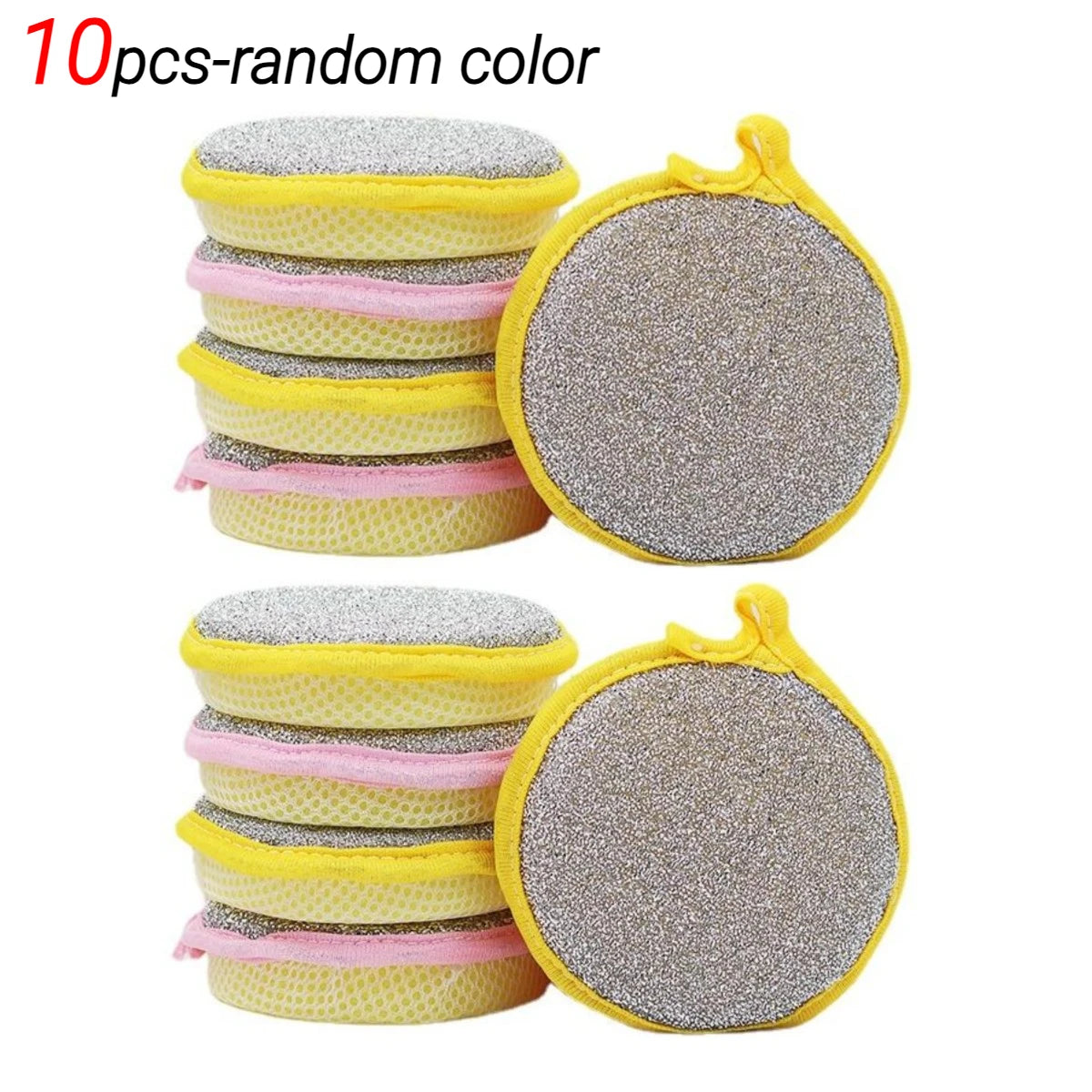 10pcs Double Cleaning Sponges