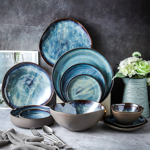 Handmade Ceramic Dinner Plate – Changeable Glaze Finish