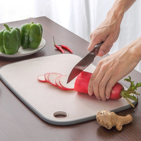 Non-Slip Plastic Cutting Board – Wheat Fiber Kitchen Chopping Board