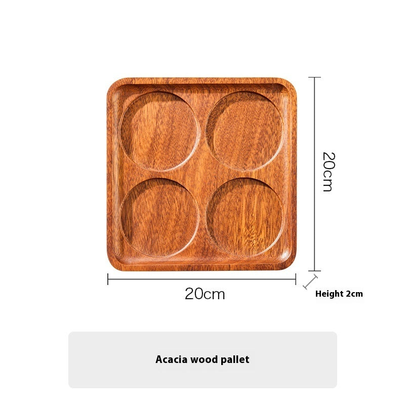 Wudy Acacia Glass Jars | Modern Airtight Pantry Storage