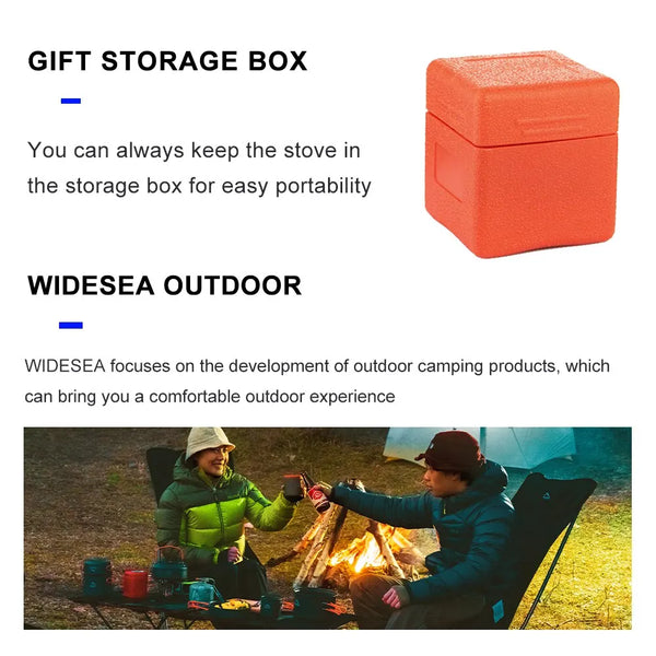 Camping Tourist Burner Big Power Gas Stove Cookware Portable Furnace Picnic Barbecue Tourism Supplies Outdoor Recreation