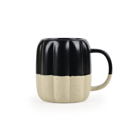Pumpkin Ceramic Mug – 425ml, Cozy Two-Tone