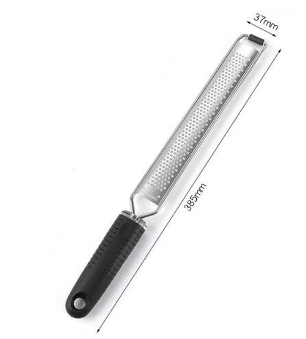 Mill Cheese Grater Stainless Steel Lemon Zester Citrus Ginger Garlic Grater Long Handle Vegetables Kitchen Tool Manual