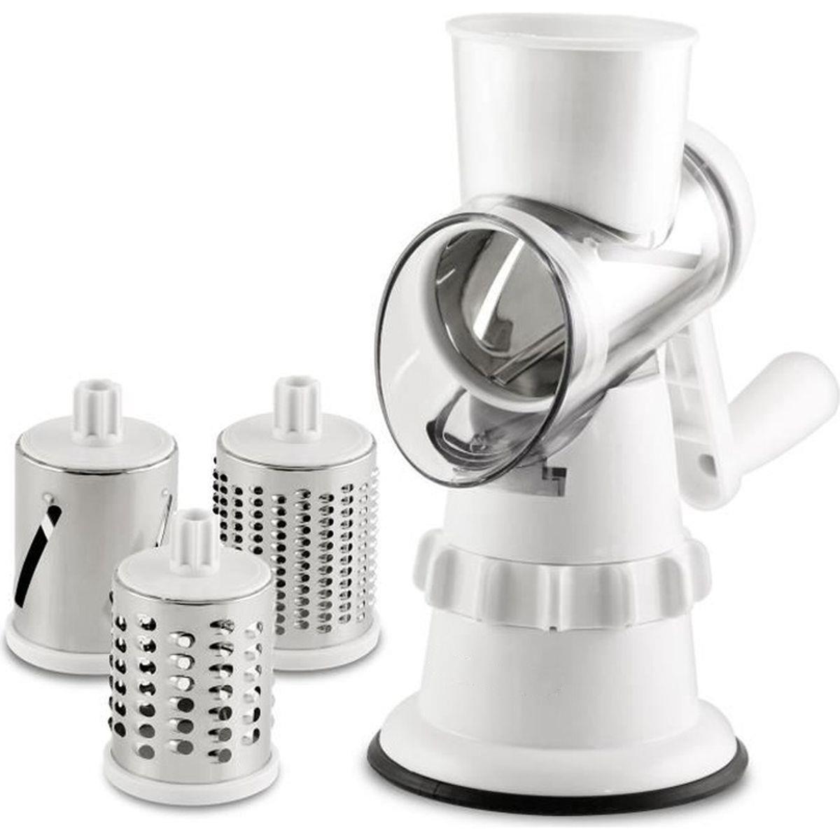 Modern Multi-Functional Manual Chopper | 3-Blade Kitchen Slicer